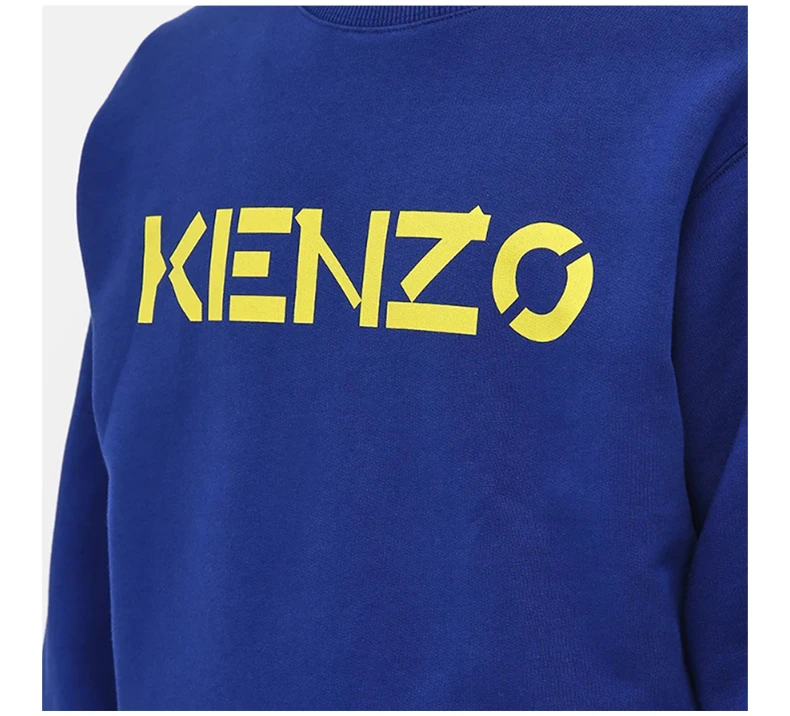 商品Kenzo|KENZO 男士蓝色卫衣 FB65SW0004ML-74,价格¥1555,第8张图片详细描述