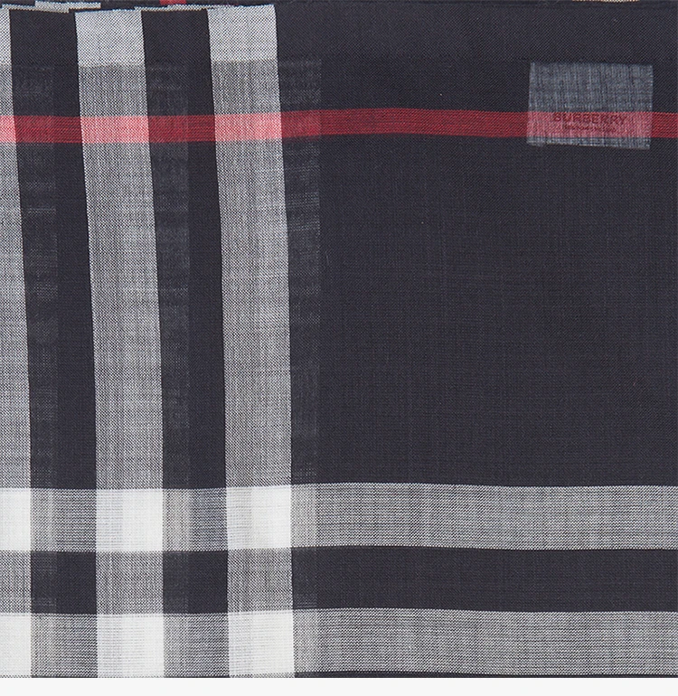 商品Burberry|BURBERRY 格纹男士围巾 8015406,价格¥1975,第7张图片详细描述