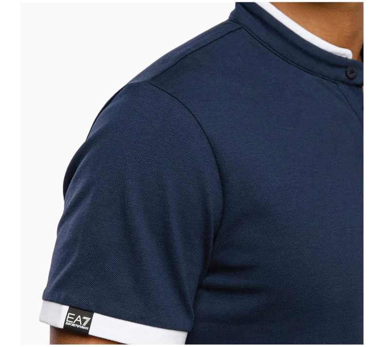 商品Emporio Armani|EMPORIO ARMANI 男海军蓝色男士POLO衫 3HPT20-PJ04Z-1554,价格¥293,第9张图片详细描述
