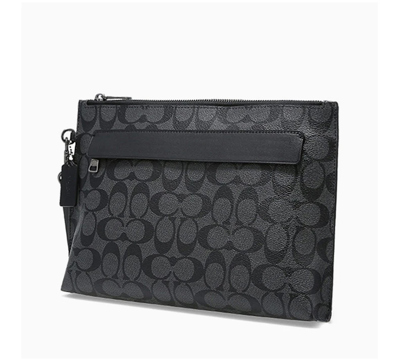 商品[国内直发] Coach|COACH 黑色男士手拿包 F29508CQBK,价格¥1171,第3张图片详细描述
