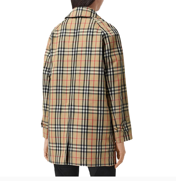 商品[国内直发] Burberry|BURBERRY 米色女士大衣 8029067,价格¥10380,第6张图片详细描述