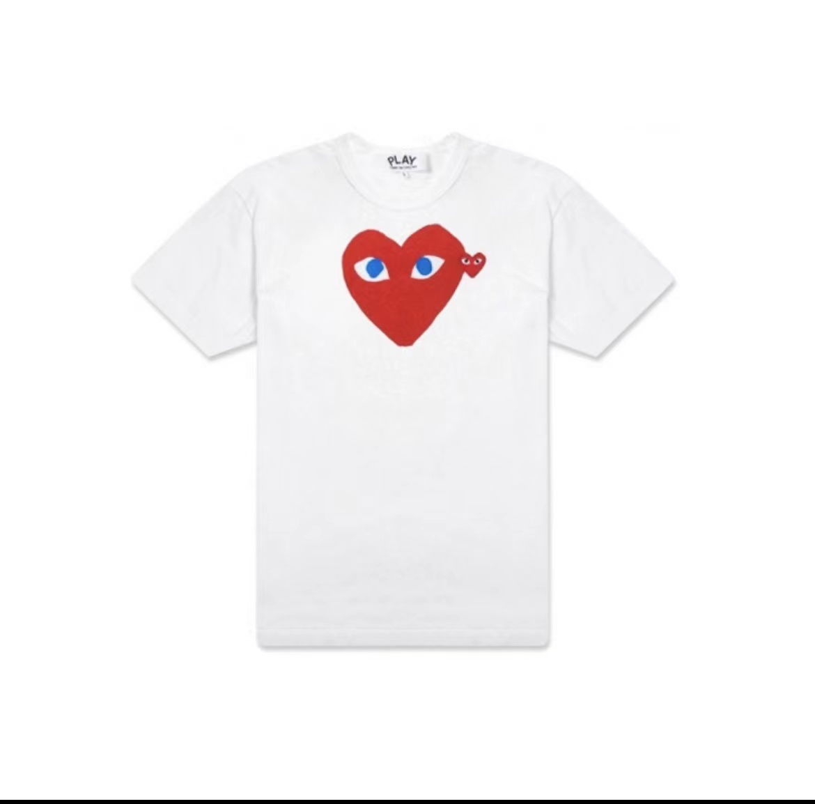 商品Comme des Garcons|红色爱心短袖男女款AZ-T085-051（澳门仓发货）,价格¥658,第9张图片详细描述