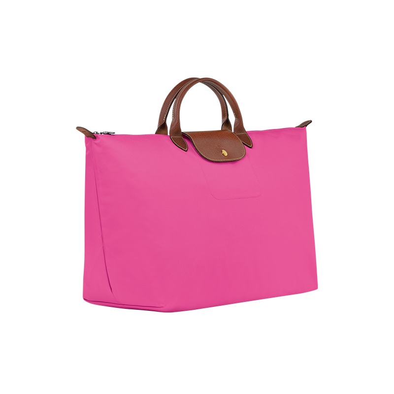 商品Longchamp|珑骧 女士帆布金色五金按扣拉链开合肩背托特包（7色可选）,价格¥1714,第8张图片详细描述