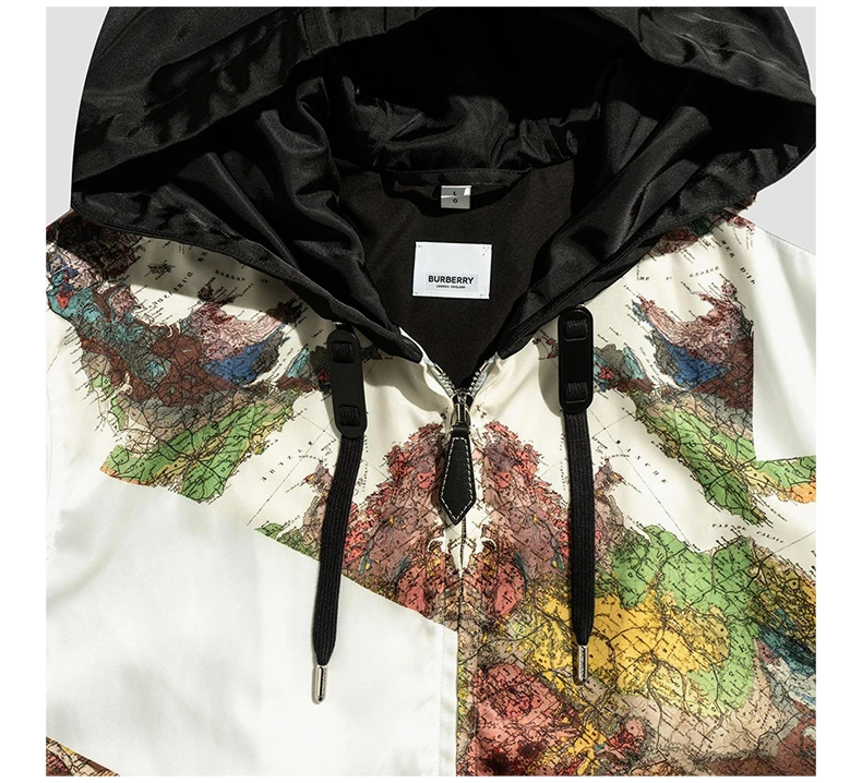 商品[国内直发] Burberry|BURBERRY 男士印花外套 8055991,价格¥9255,第6张图片详细描述