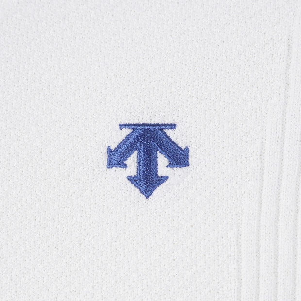 商品【预售商品15天发货】 DESCENTE|GOLF女性圆领短袖针织衫轻松休闲风 DP22WFKP41-BWTG,价格¥893,第16张图片详细描述