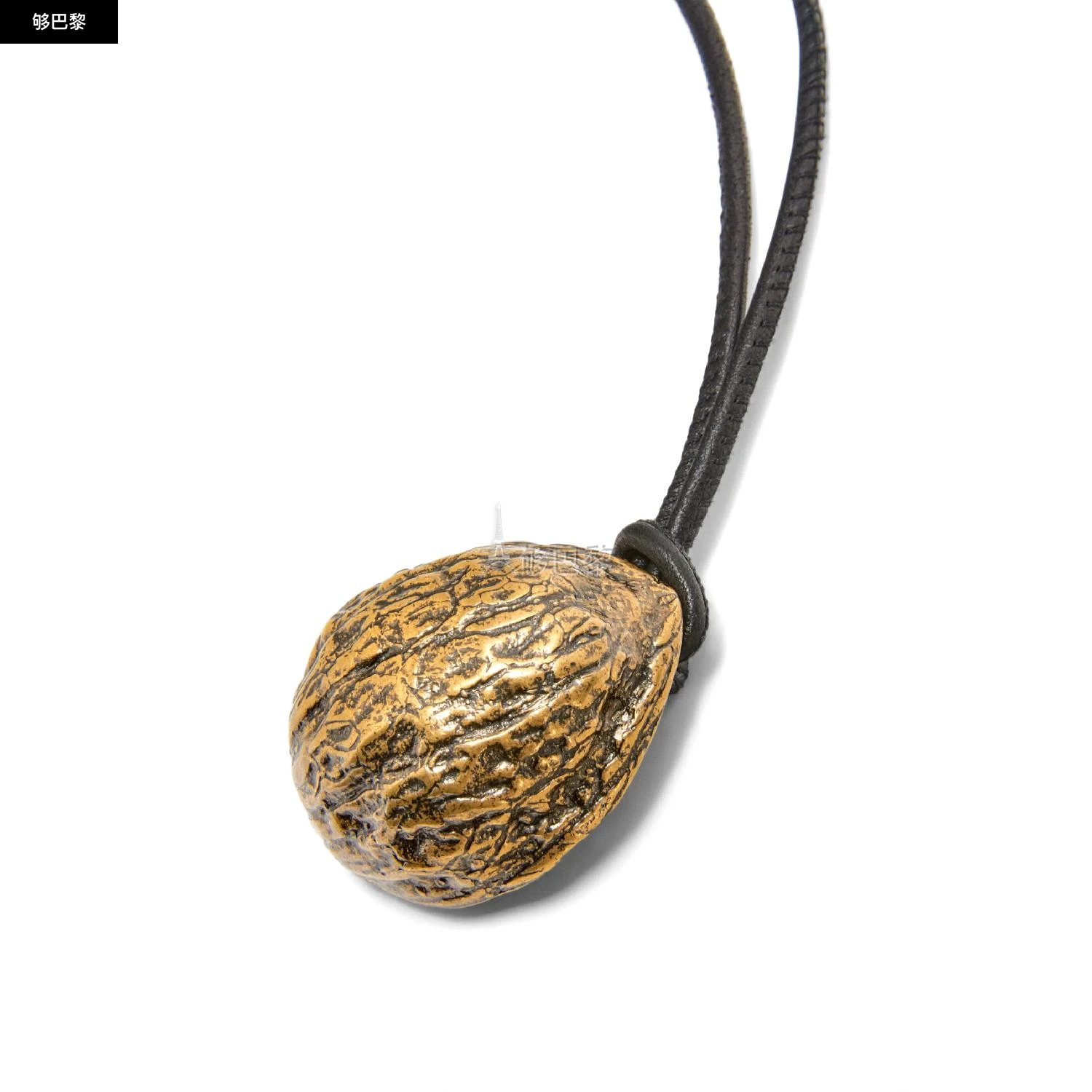 商品Loewe|【预售】 罗意威 24秋冬 女士 吊坠 Walnut pendant in calfskin and brass J000241X13-3240,价格¥3897,第4张图片详细描述