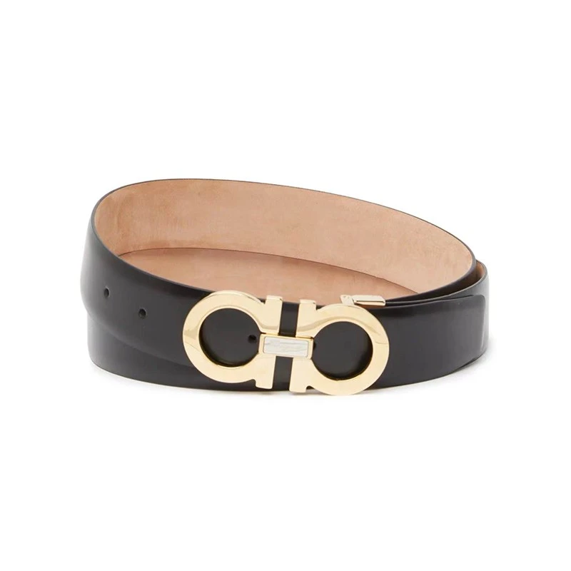 商品Salvatore Ferragamo|SALVATORE FERRAGAMO 黑色男士腰带 679493-723890,价格¥2221,第9张图片详细描述