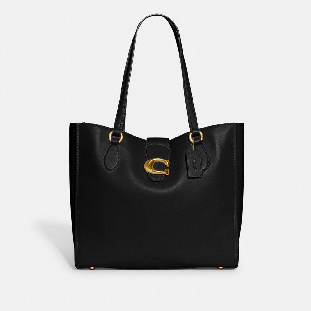 商品[国内直发] Coach|蔻驰女�包COACH奢侈品女士专柜款大号手提托特包牛皮革手提包出游包CA114 B4NL4,价格¥1978,第5张图片详细描述