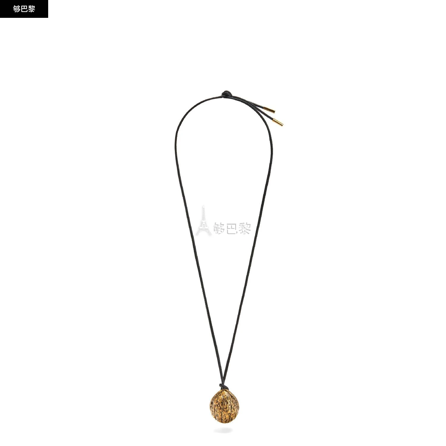 商品Loewe|【预售】 罗意威 24秋冬 女士 吊坠 Walnut pendant in calfskin and brass J000241X13-3240,价格¥3897,第2张图片详细描述