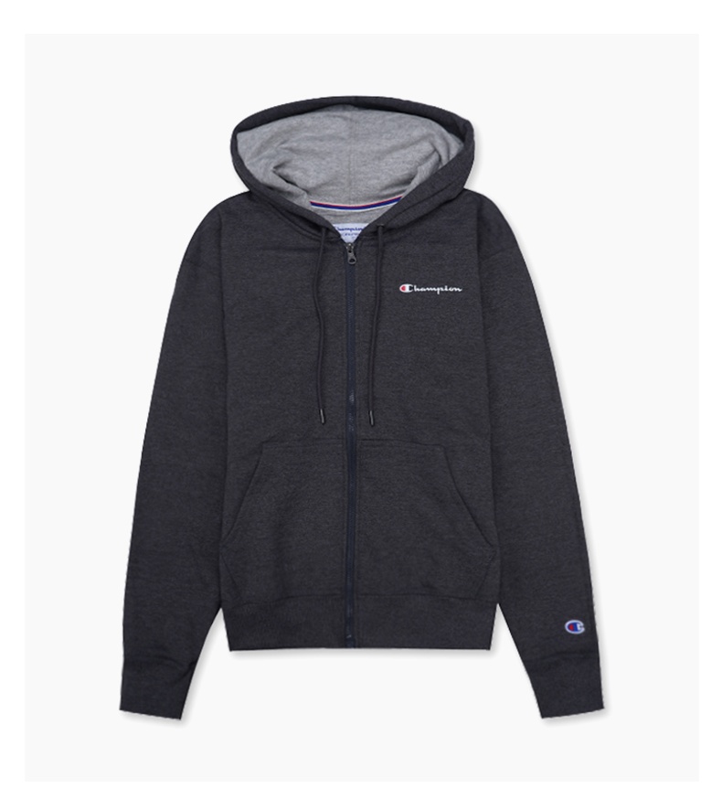 商品CHAMPION|冠军左胸草写小logo连帽拉链卫衣外套【M】GF91H-Y08160,价格¥378,第23张图片详细描述