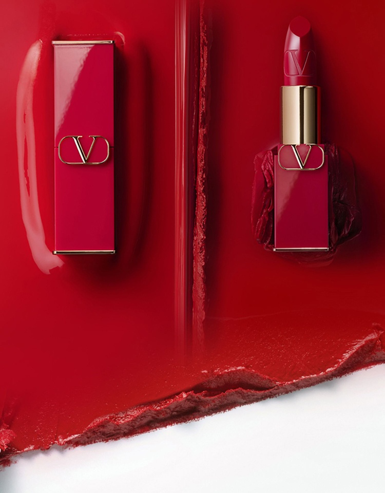 商品Valentino|Valentino华伦天奴高定大V唇膏口红3.4g 正装,价格¥275,第6张图片详细描述