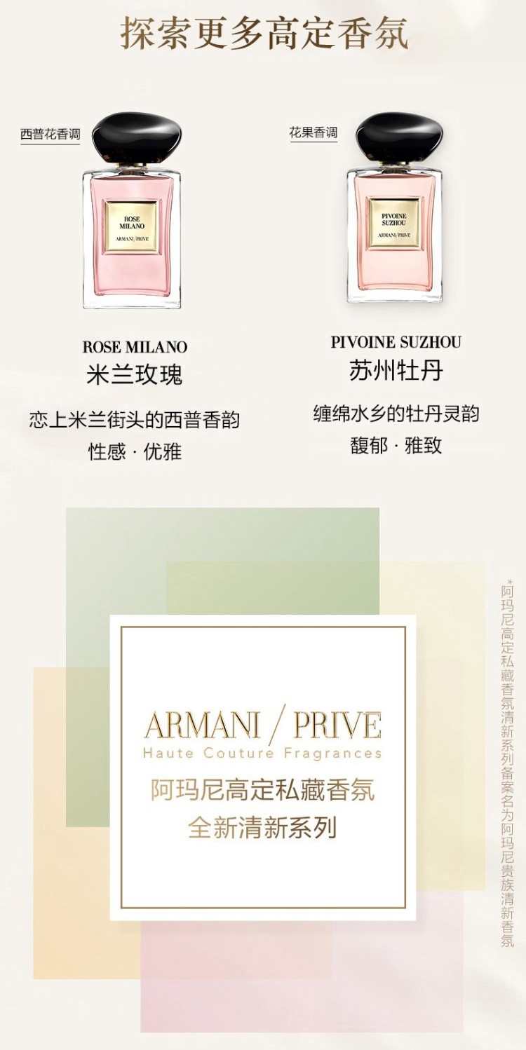 商品Giorgio Armani|Armani阿玛尼 圣诞限量高定私藏清新系列5件套 香水5x7.5ml EDT淡香水,价格¥839,第6张图片详细描述