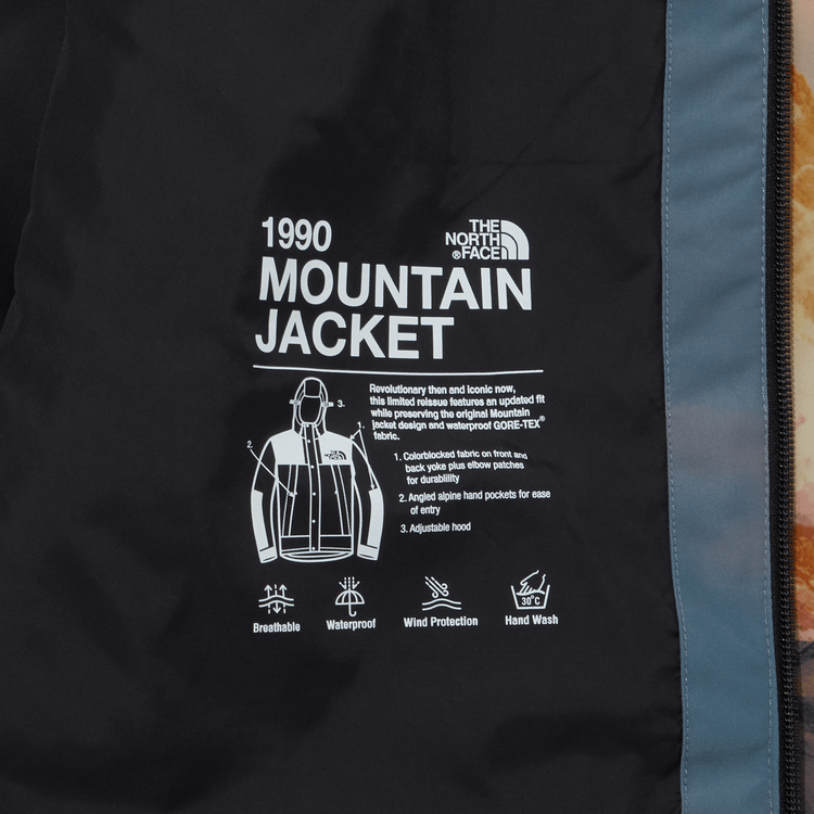 商品The North Face|【Brilliant|北面特惠】北面Gore-Tex Mountain Vista 夹克 GTX MOUNTAIN VISTA JACKET BLUE_STONE NJ2GP60B,价格¥3909,第8张图片详细描述