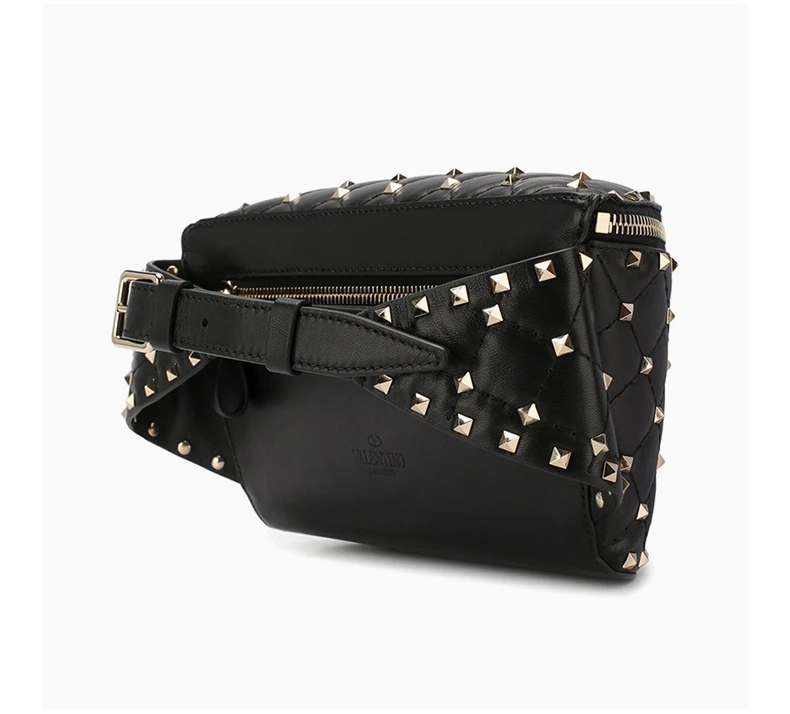 商品[国内直发] Valentino|VALENTINO 黑色女士腰包 RW2B0B45-NAP-0NO,价格¥7000,第5张图片详细描述