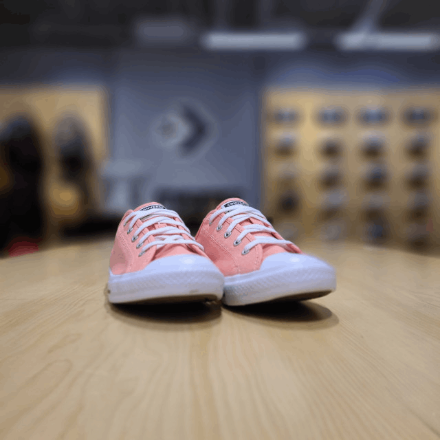 商品【预售商品15天发货】 Converse|【韩国直邮|包邮包税】匡威 CHUNK TAYLOR ALL STAR DAINTY MUL 粉色方形 帆布鞋 570922C,价格¥316,第3张图片详细描述