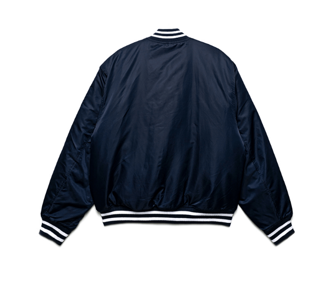 商品New Era|【享贝家】New Era 刺绣休闲长袖棒球服 男女同款 藏青色（预售款，10天发货）13338641,价格¥659,第2张图片详细描述