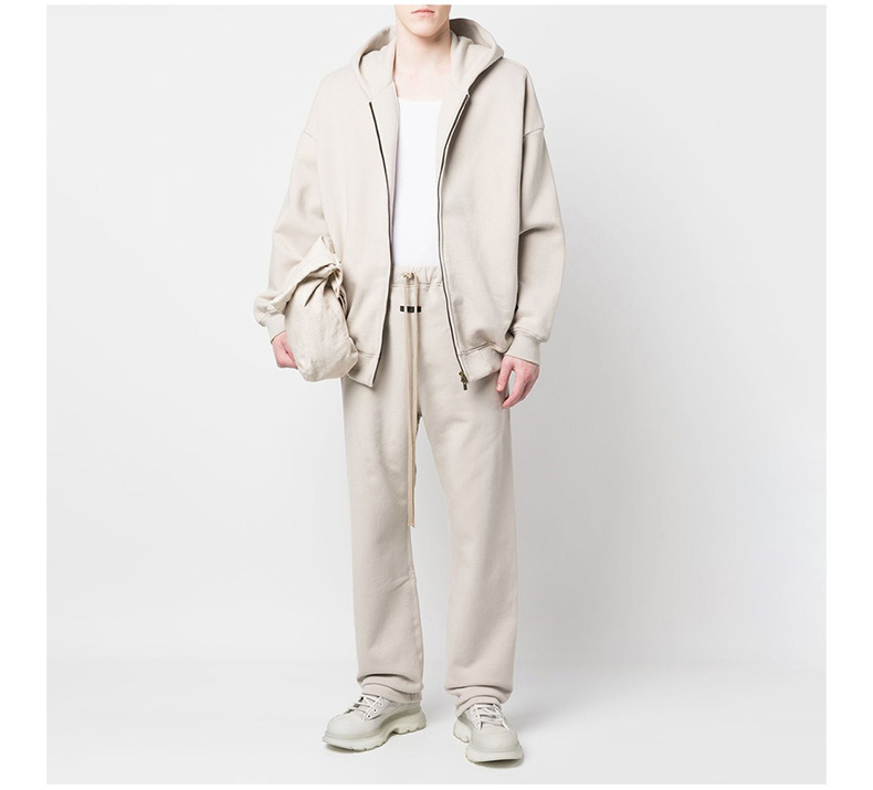 商品Fear of god|FEAR OF GOD 卡其色男士卫衣/帽衫 FGE50025FLC-024,价格¥7619,第7张图片详细描述