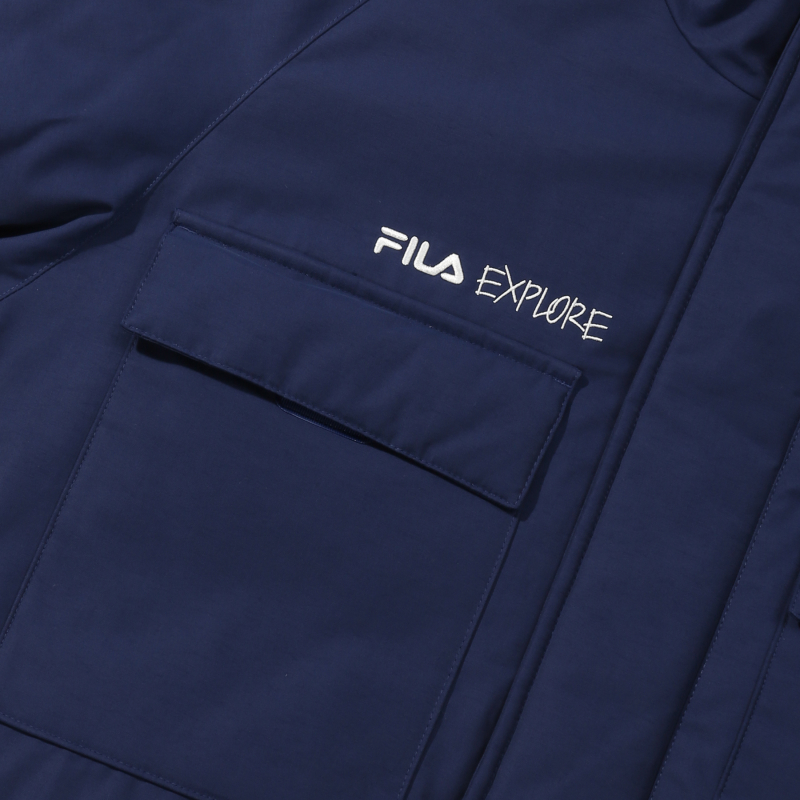 商品Fila|【享贝家】（国内发货）FILA斐乐 Explorer新款鹅绒工装保暖外套羽绒服藏 男女同款 蓝色/绿色 FS2DJD4E12XNAY  FS2DJD4E12XEGY  G-QD,价格¥683,第17张图片详细描述