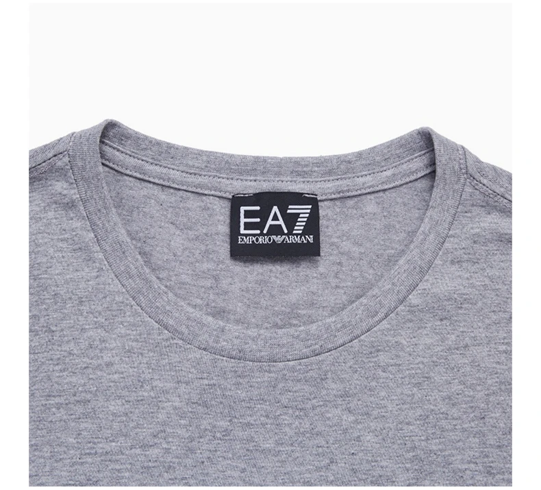 商品Emporio Armani|EMPORIO ARMANI 灰色男士T恤 3GPT15-PJT7Z-3905,价格¥451,第7张图片详细描述