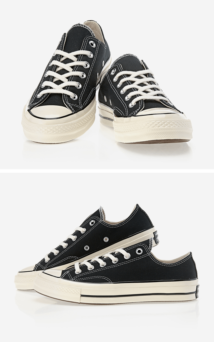 商品Converse|【Brilliant|包邮包税】匡威 Chuck Taylor All Star 70  运动鞋 帆布鞋  162058C Black,价格¥514,第19张图片详细描述