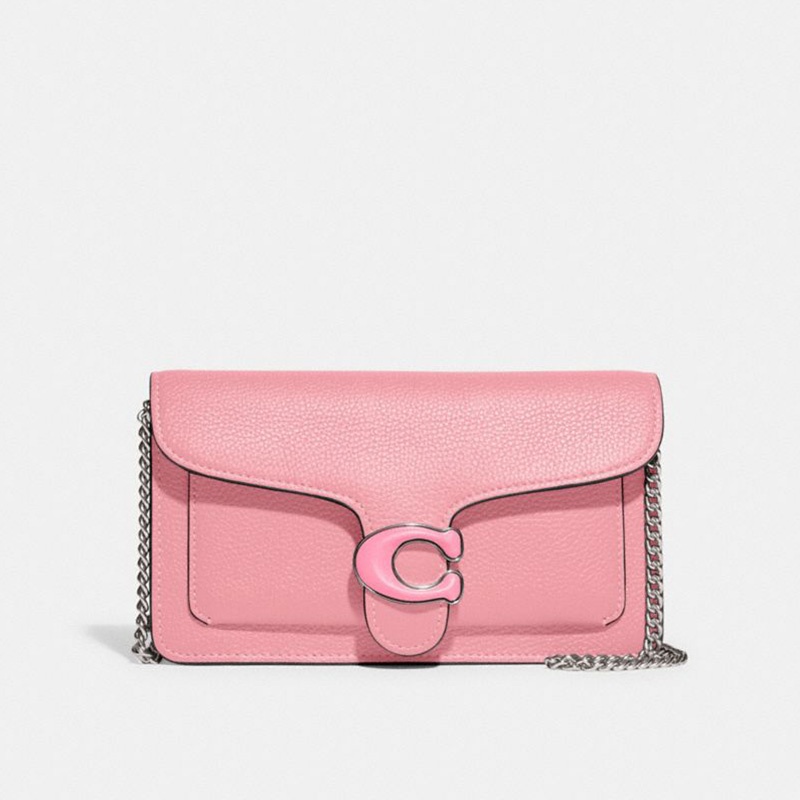 商品Coach|蔻驰女士专柜款鹅卵石皮革tabby单肩斜挎包（香港仓发货）,价格¥1698,第23张图片详细描述