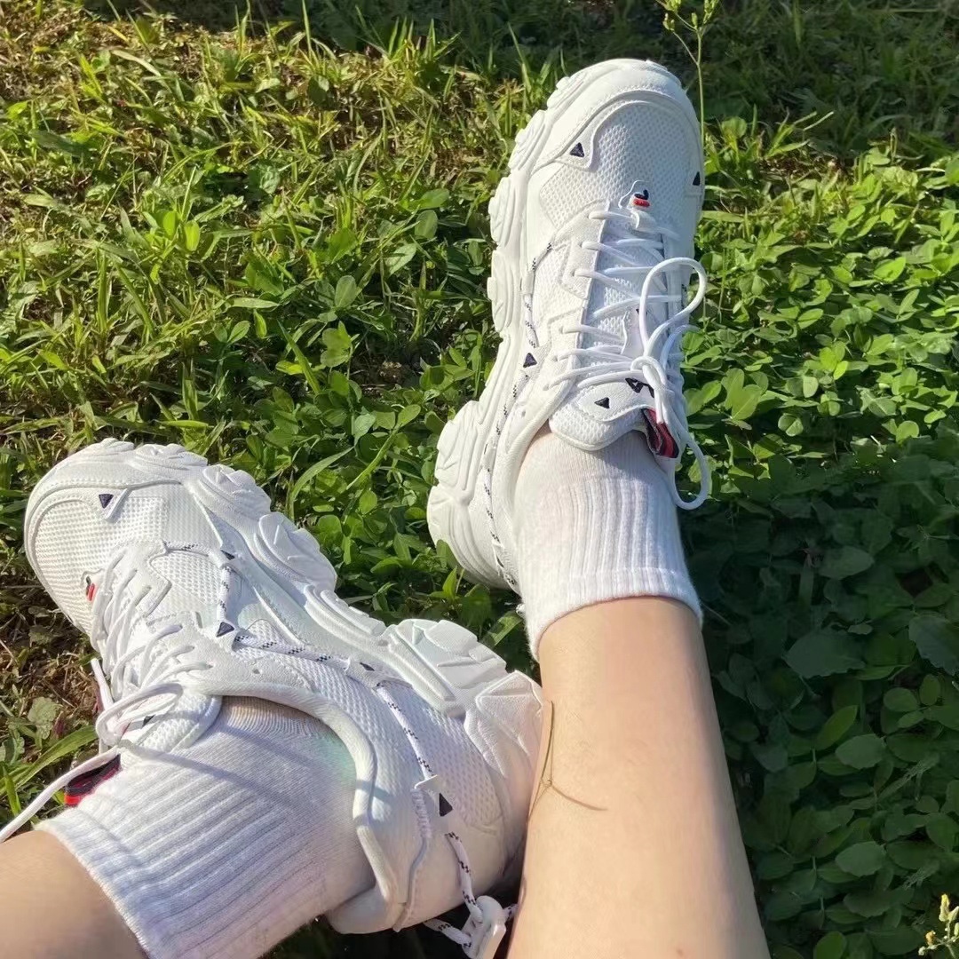 商品Fila|【享贝家】斐乐FILA 新款猫爪 白色 1JM01248D100,价格¥313,第5张图片详细描述