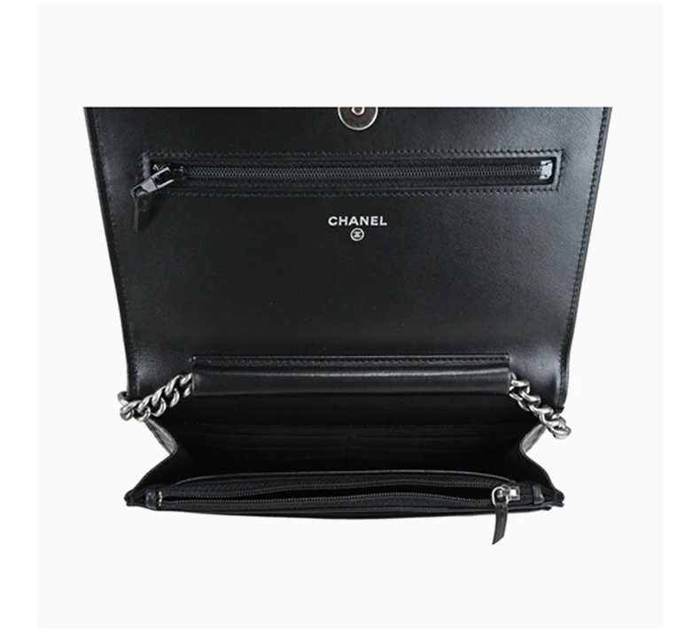 商品[国内直发] Chanel|CHANEL 黑色女士斜挎包 AP1117-B01489-94305,价格¥43118,第7张图片详细描述