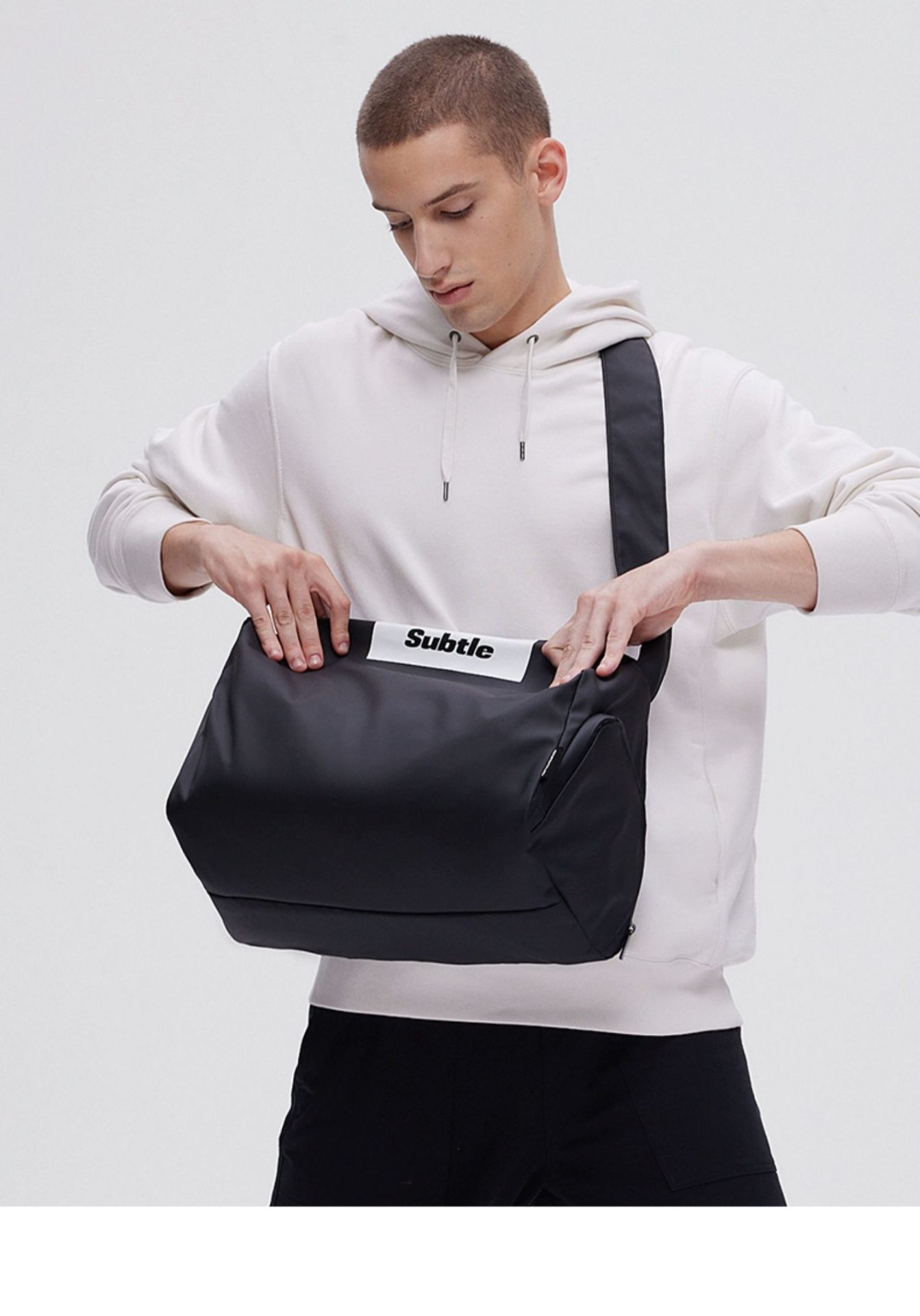商品[国内直发] Subtle|运动健身包女款游泳收纳干湿分离高级感斜挎旅行包训练瑜伽,价格¥289,第27张图片详细描述