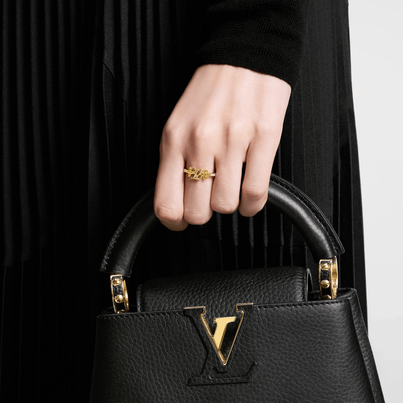 商品Louis Vuitton|LV/路易威登 女士金色金属戒指,价格¥2809,第5张图片详细描述