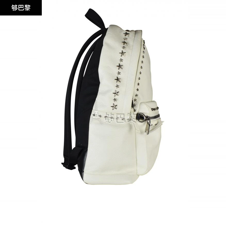 商品Jimmy Choo|【特惠6.0折】【预售】 男士 双肩包 Backpack 6626 SACWHITE&STARS ,价格¥8002,第4张图片详细描述