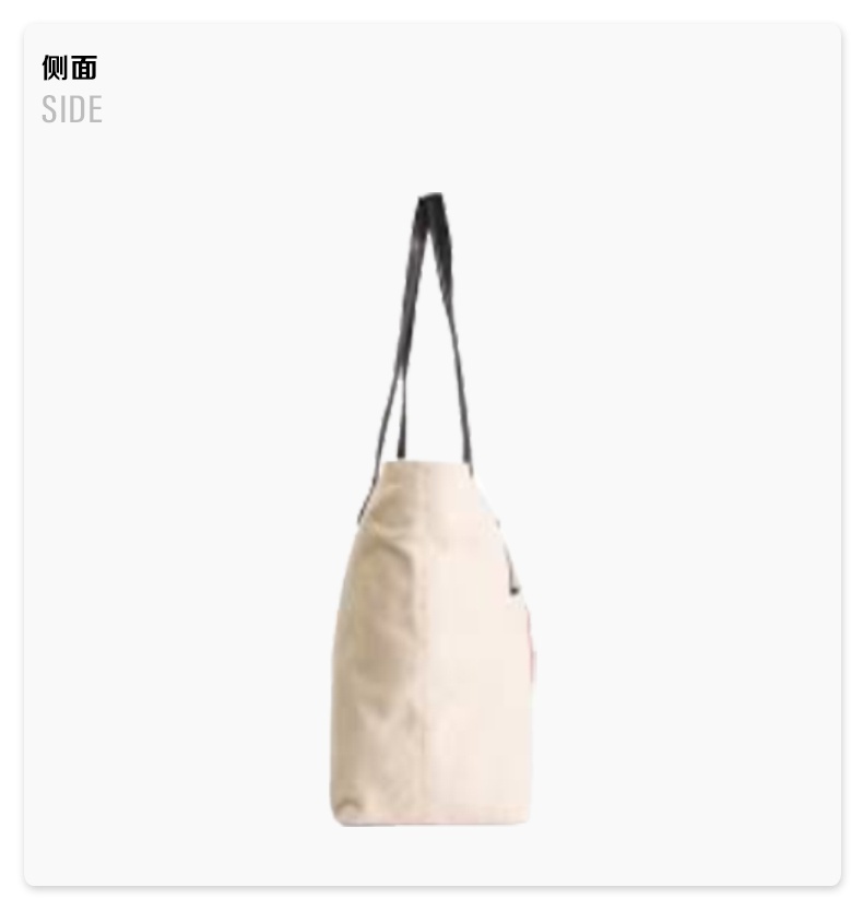 商品[国内直发] Moschino|MOSCHINO LOVE MOSCHINO 桃心帆布托特包,价格¥428,第9张图片详细描述