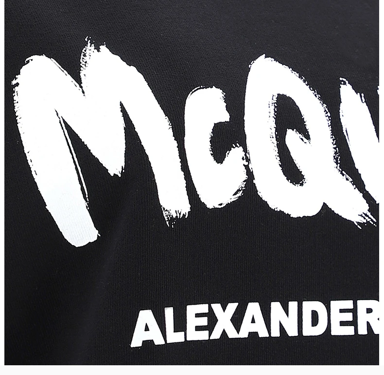 商品Alexander McQueen|ALEXANDER MCQUEEN 黑色女士卫衣/帽衫 659975-QZADI-0520,价格¥2791,第8张图片详细描述