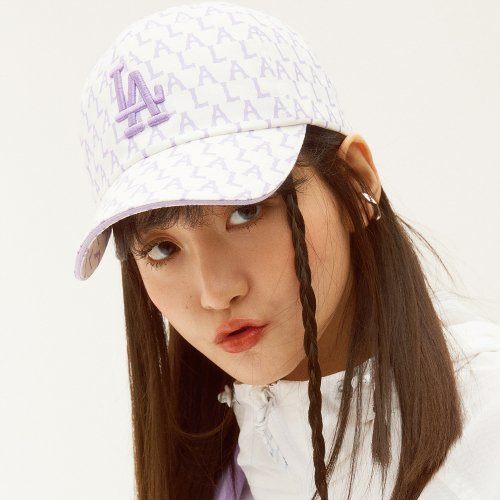 商品MLB|【享贝家】MLB（国内现货） Monogram系列棒球帽 男女同款 紫色 32CPFA111-07V-FREE  G-LY,价格¥172,第3张图片详细描述