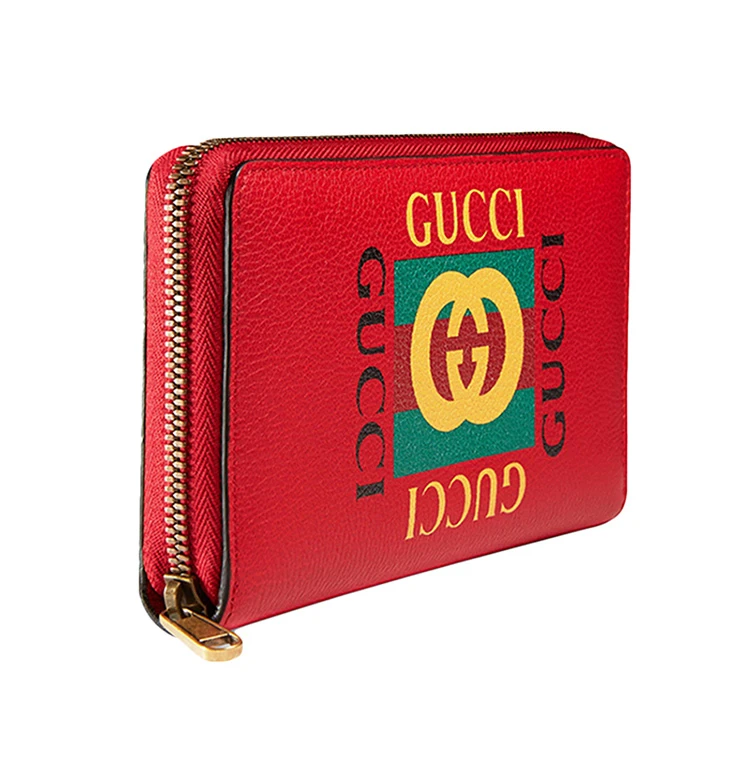 商品[国内直发] Gucci|GUCCI 红色男士长款钱夹 496317-0GDAT-6461,价格¥7752,第3张图片详细描述