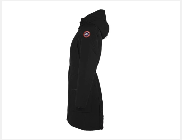 商品[国内直发] Canada Goose|Canada Goose 加拿大鹅 女士长款黑色羽绒服 3811L-BLACK,价格¥5551,第25张图片详细描述