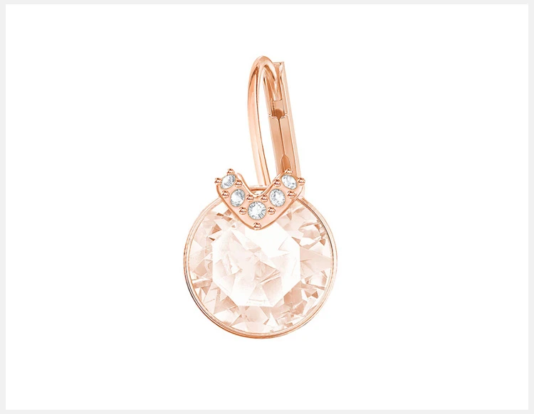 商品Swarovski|Swarovski 施华洛世奇 女士穿孔玫瑰金色耳环 5299318,价格¥476,第4张图片详细描述