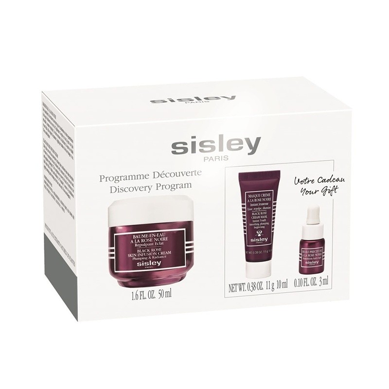 商品Sisley|Sisley希思黎黑玫瑰限量护肤套装 面霜50ml+面膜10ml+精华3ml,价格¥852,第2张图片详细描述