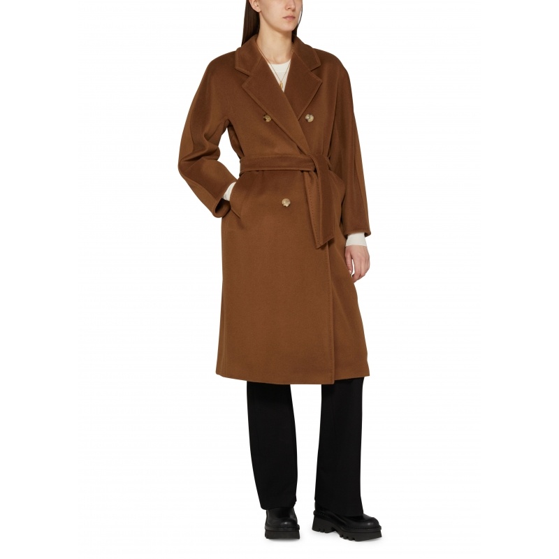 商品Max Mara|麦丝玛拉 女士驼色羊毛女士大衣101801 MAX353T5BE1（三色可选）,价格¥18768,第11张图片详细描述