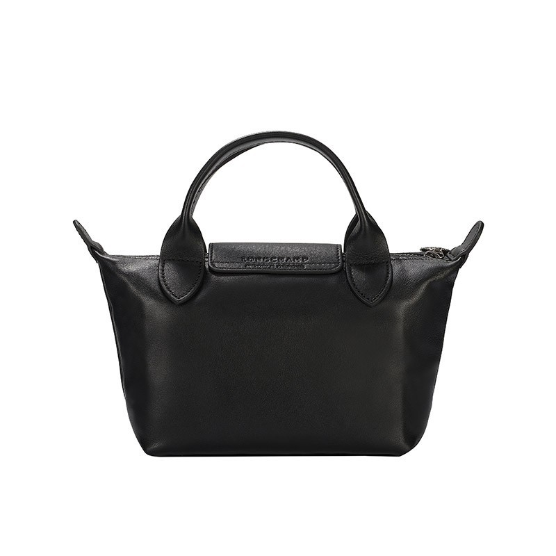 商品[国内直发] Longchamp|珑骧女包饺子包LePliage Xtra 17 新款迷你皮质手提单肩斜挎包17*14*10cm ,价格¥2135,第12张图片详细描述