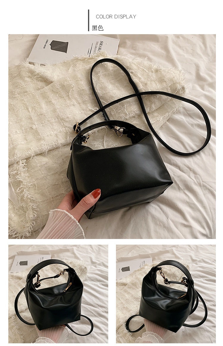 商品[国内直发] GLENVINTEN|格岚云顿小众手提包饭盒包极简风轻奢高级质感便当包22年新款,价格¥343,第15张图片详细描述