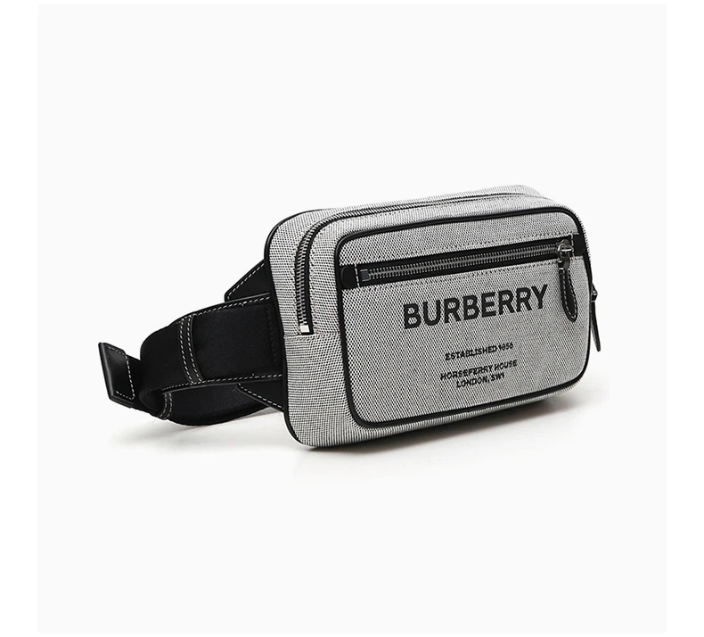 商品[国内直发] Burberry|BURBERRY 博柏利 男士黑色腰包 8038902,价格¥5098,第5张图片详细描述