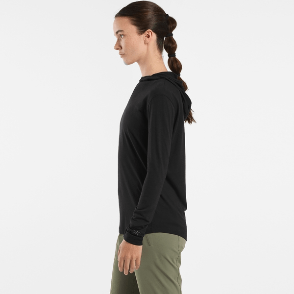 商品Arc'teryx|【Brilliant|包邮包税】始祖鸟 LANA MERINO WOOL HOODY W[SS23] 新款上市 Lana 美利奴羊毛连帽衫女装 ATNSWX6291,价格¥1447,第20张图片详细描述