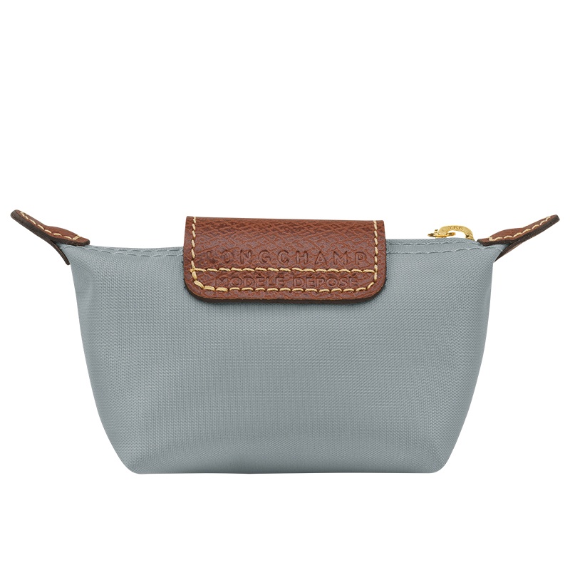 商品Longchamp|LONGCHAMP/珑骧 女色帆布金色五金按扣拉链开合钱包,价格¥398,第9张图片详细描述