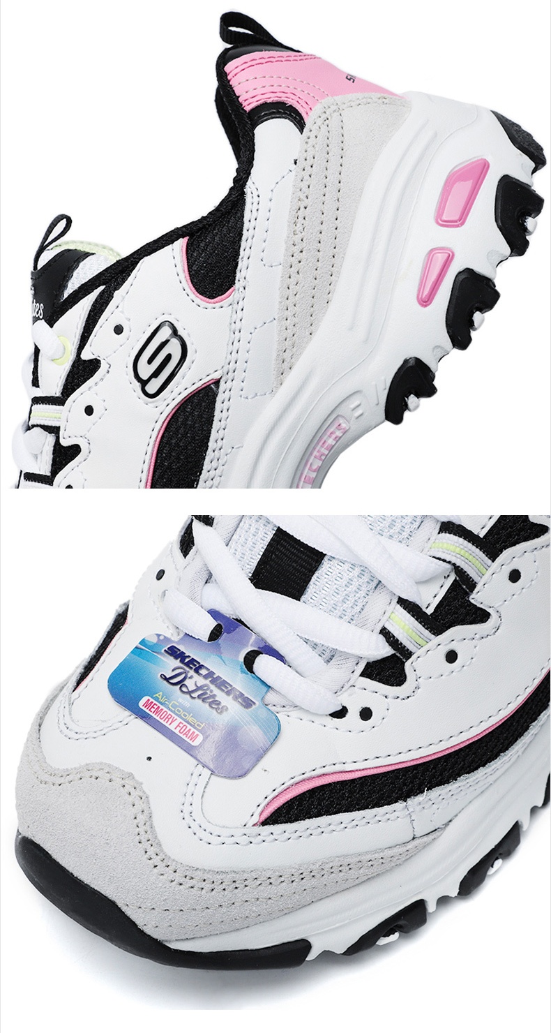 商品[国内直发] SKECHERS|熊猫鞋 D'LITES 1.0时尚绑带女士运动休闲鞋,价格¥356,第27张图片详细描述