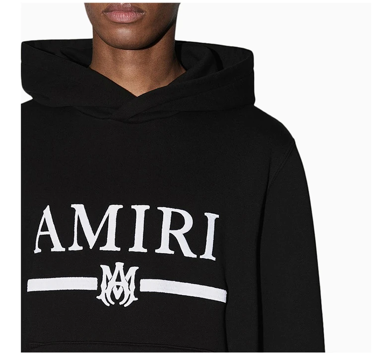 商品AMIRI|AMIRI 黑色男士卫衣/帽衫 PF22MJH022-001,价格¥1749,第8张图片详细描述