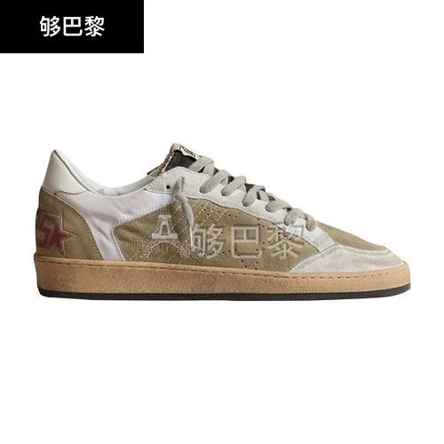 商品Golden Goose|包邮包税【预售7天发货】 GOLDEN GOOSE 23秋冬 男士 休闲运动鞋 Ball Star double quarter skate star 运动鞋 GOGHF9H9BEI,价格¥4455,第3张图片详细描述