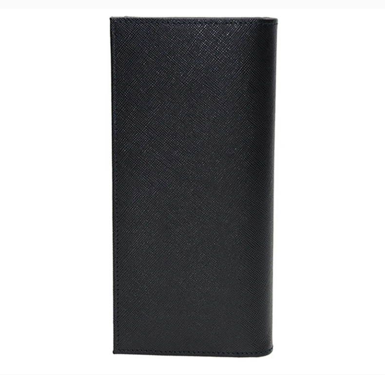 商品Prada|PRADA 黑色男士长款钱夹 2MV836-QME-F0002,价格¥4607,第5张图片详细描述