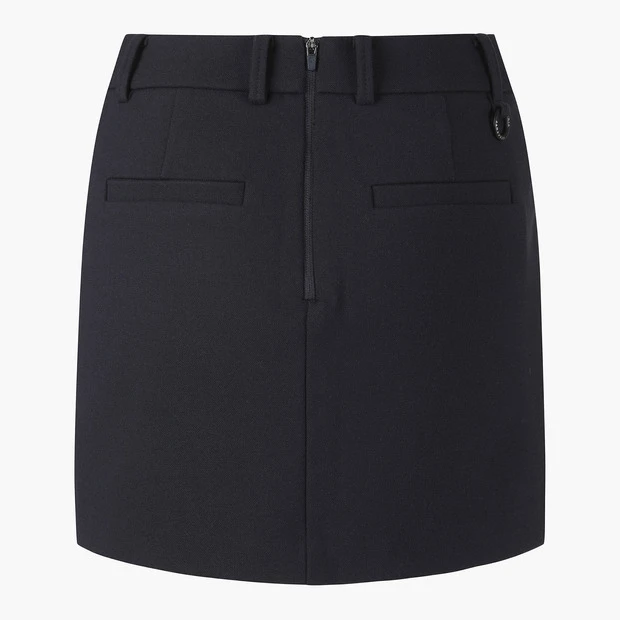 商品【预售商品15天发货】 DESCENTE|高球系列女性半身H型绒面包裙展现优雅风范 DO42WFSKO2-CHAG,价格¥1025,第16张图片详细描述