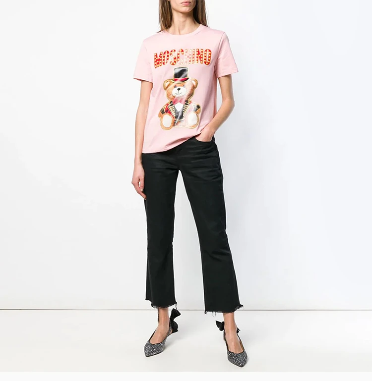 商品Moschino|Moschino 莫斯奇诺 女士短袖 EV0708-0540-3224,价格¥1474,第6张图片详细描述
