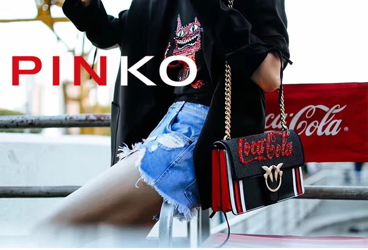 商品[国内直发] PINKO|Pinko 品高 女士迷你单肩包 1P21AF-Y5F1H72,价格¥878,第1张图片详细描述